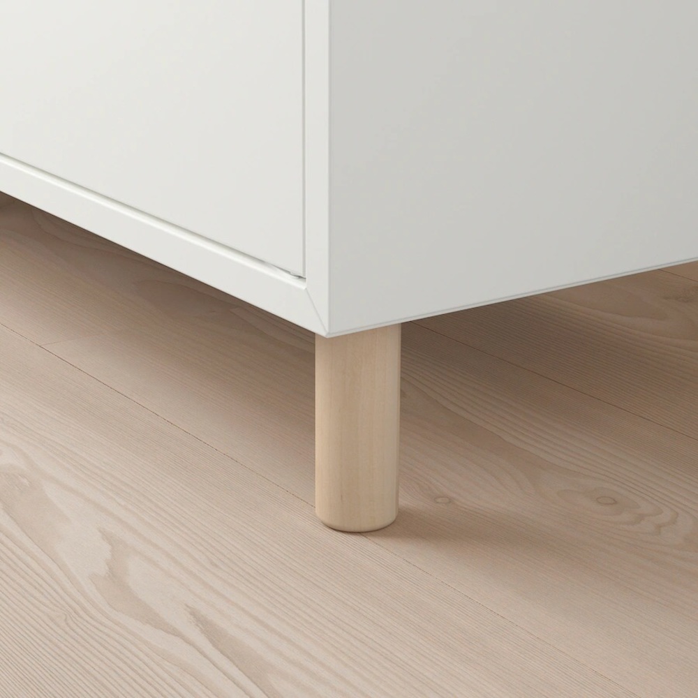 NWT IKEA Home EKET Legs Wooden 3.875”, 4 Pack